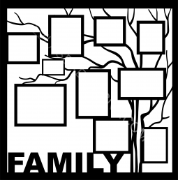 Family Tree Squares